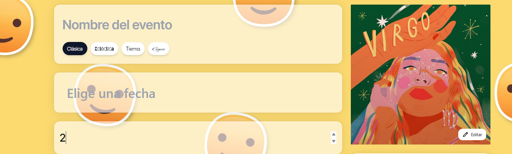 How to make free digital invitations for your birthday with SpacePal.